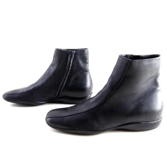 Prada Black Ankle Boots - Picture 2 of 8